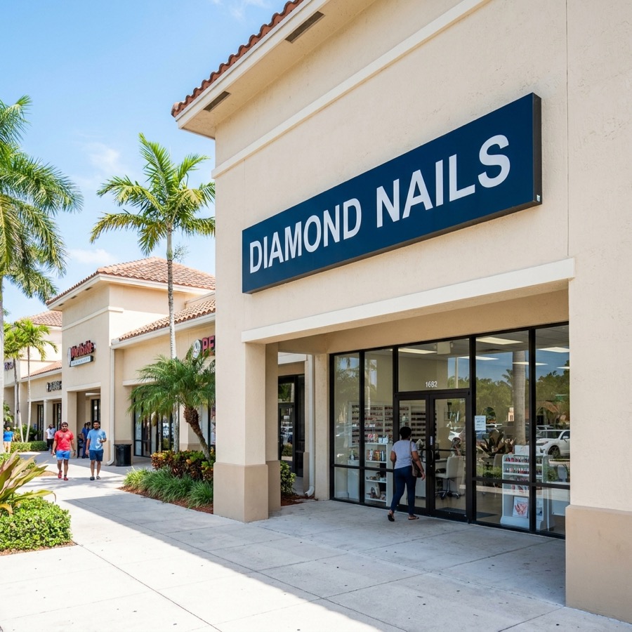 Diamond Nails storefront