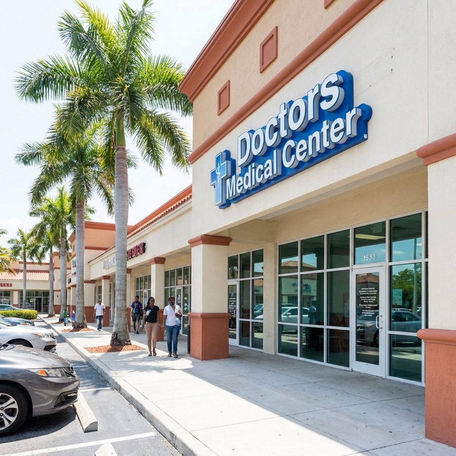Doctors Medical Center storefront