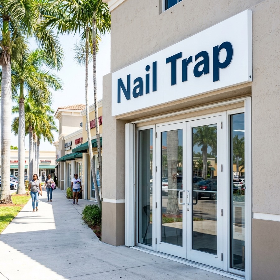 Nail Trap storefront