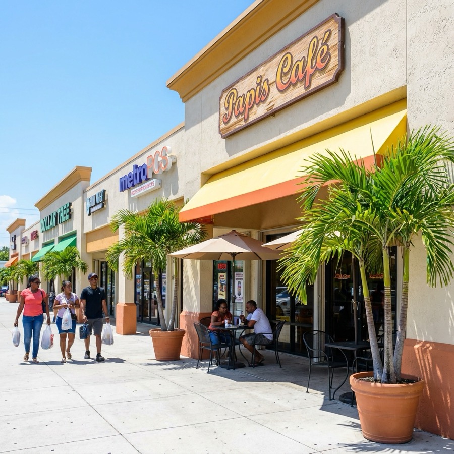 Papis Café storefront