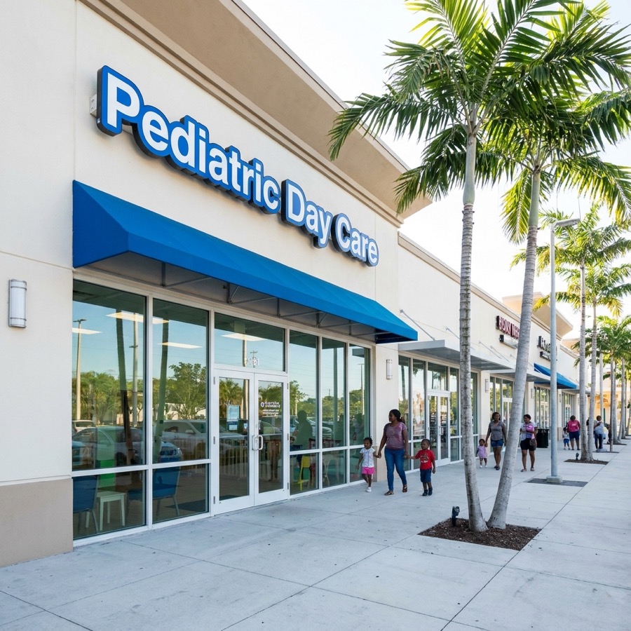 Pediatric Day Care storefront