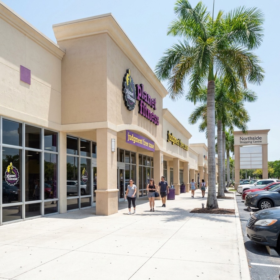 Planet Fitness storefront