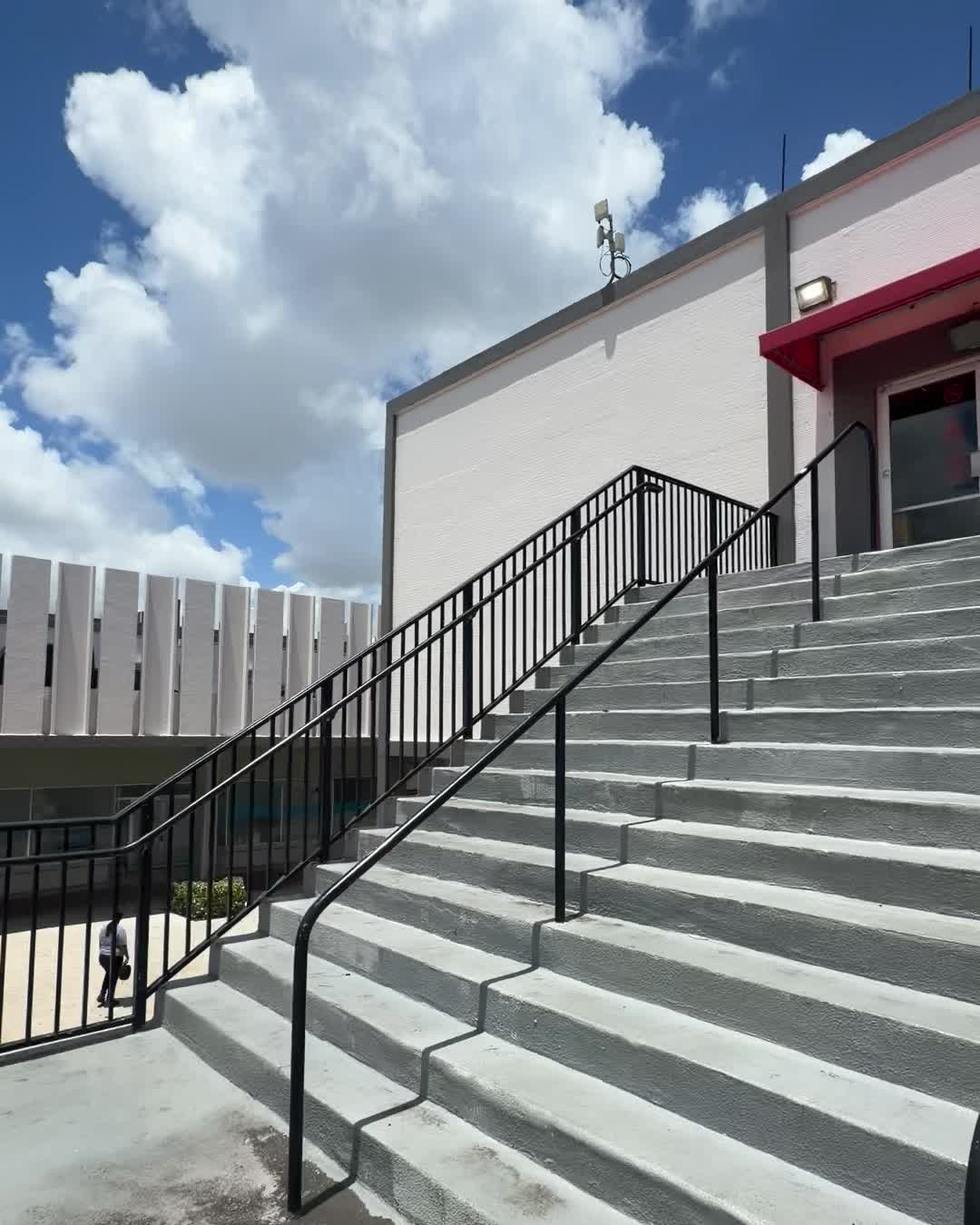 Staircase on the Northside property