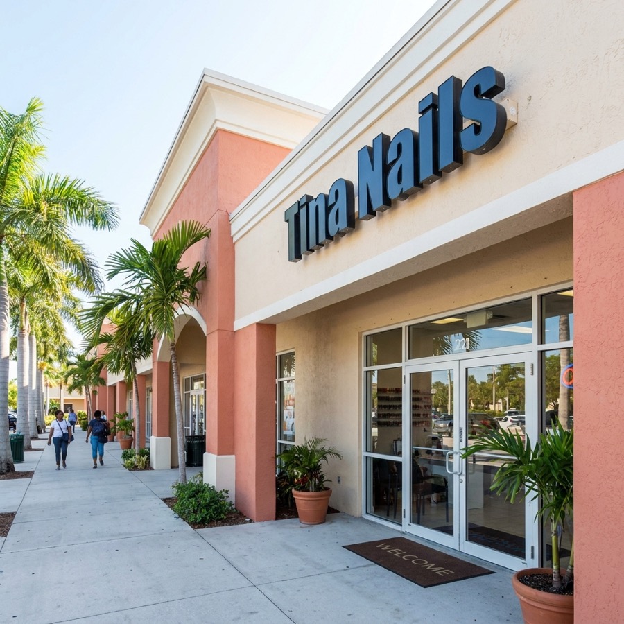 Tina Nails storefront
