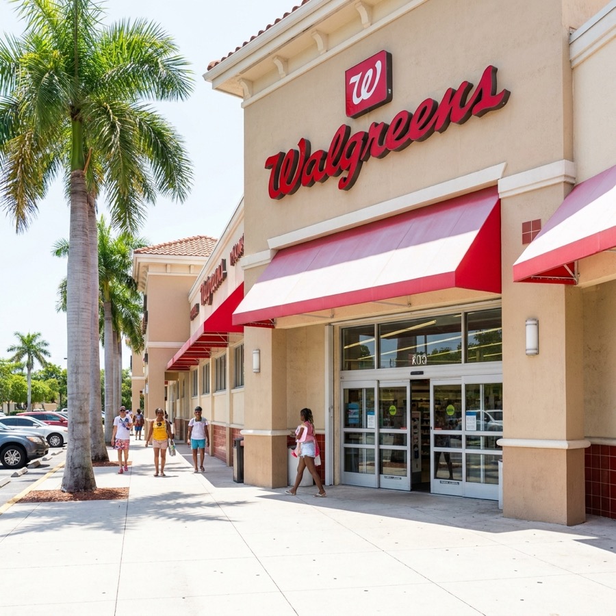 Walgreens storefront